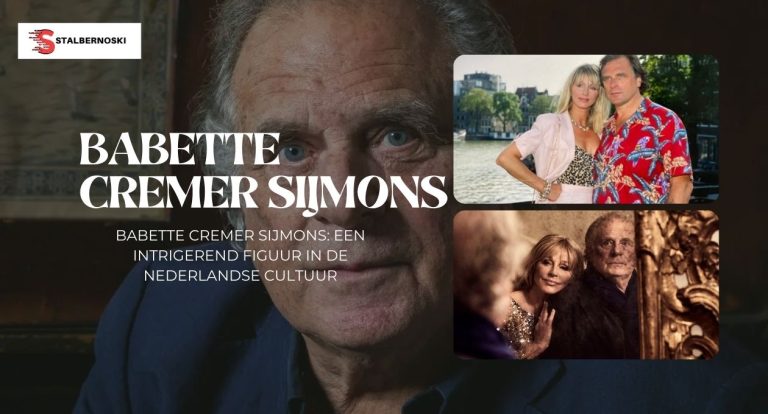 Babette Cremer Sijmons: Een Intrigerend Figuur in De Nederlandse Cultuur