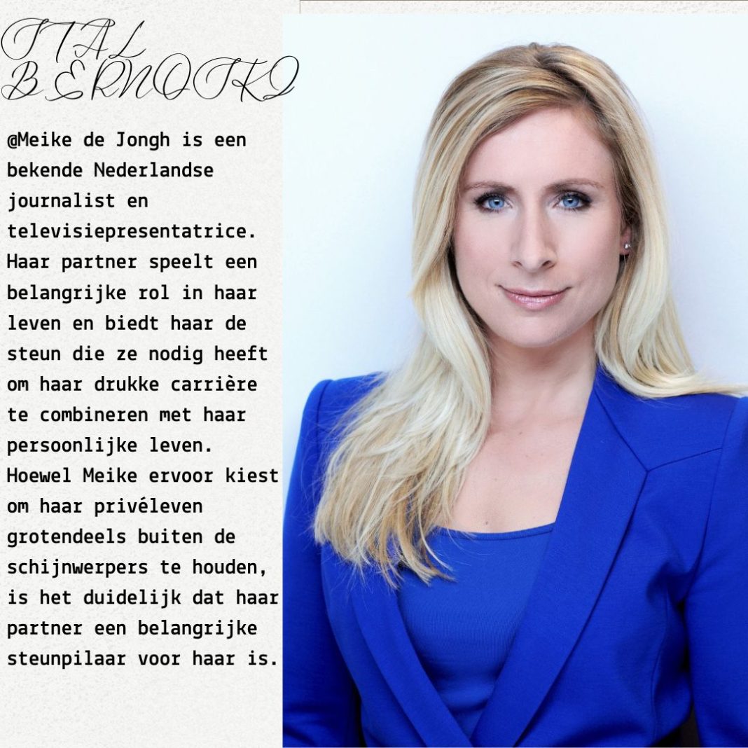 Meike de Jong Een Overzicht van Haar Leven en Carrière